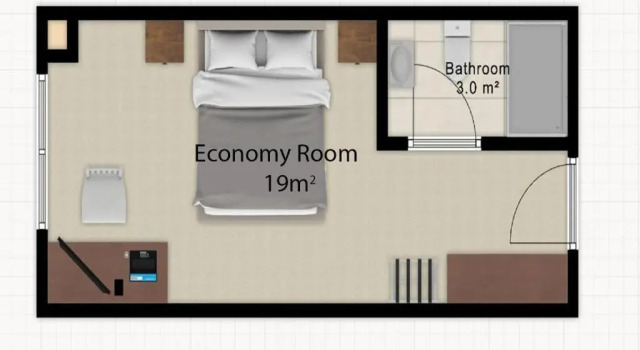 Номер Economy Hotel Athos R.M.T