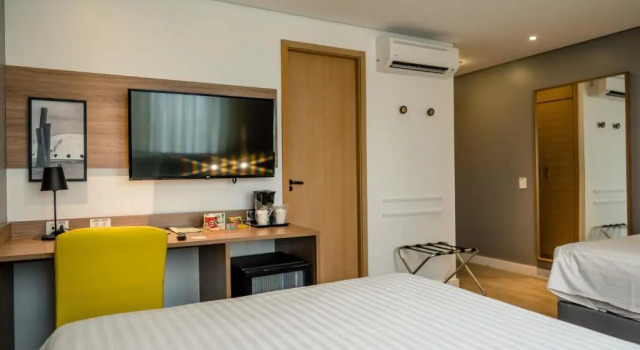 Четырёхместный номер Standard Holiday Inn Sao Paulo Parque Anhembi by IHG