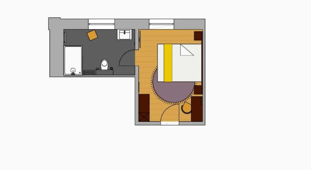 Номер Deluxe Bahnhof-Erzingen, hotel, coffee & more