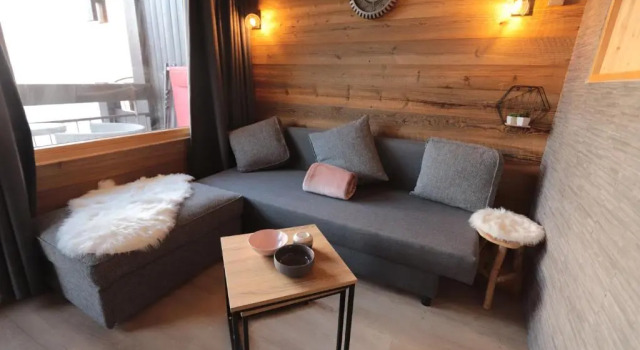 Charmant studio 2 personnes, rénové, vue sur le lac du Chevril, Забронировать Апартаменты/квартира Тинь Горнолыжный регион Эспас Килли