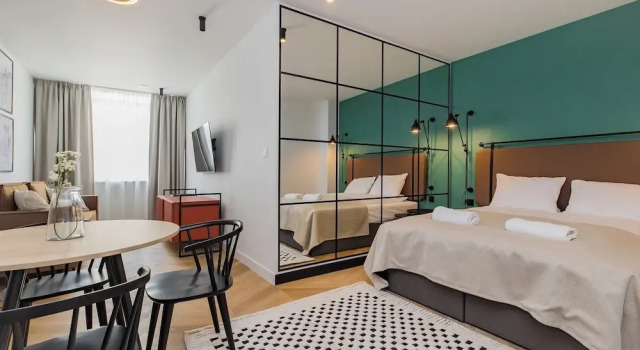 Люкс Deluxe с видом на город Apartamenty Lalka by ShortStayPoland