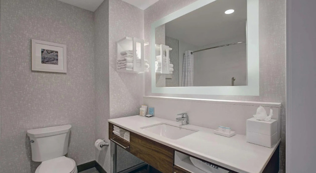 Четырёхместная студия Hampton Inn & Suites By Hilton Waterloo St. Jacobs