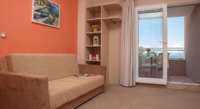 Апартаменты c 1 комнатой с балконом и с видом на море Hotel Maritimo