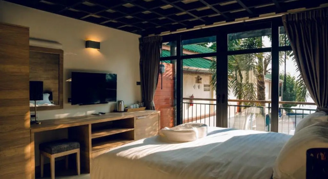Номер Deluxe Дуплекс 15 Palms Beach Resort