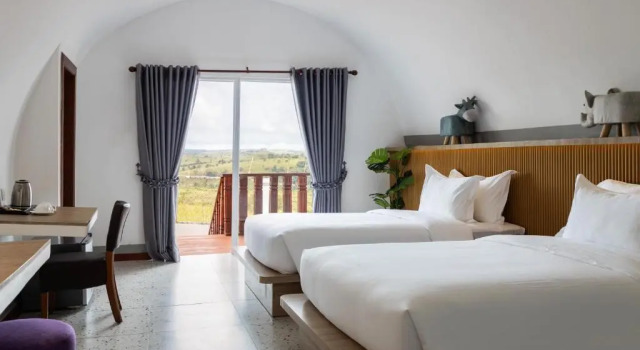 Трёхместный номер Standard с видом на горы Pidoma Resort by EHM