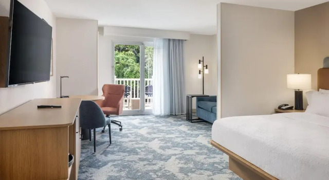 Двухместный люкс с балконом Hampton Inn & Suites Jekyll Island