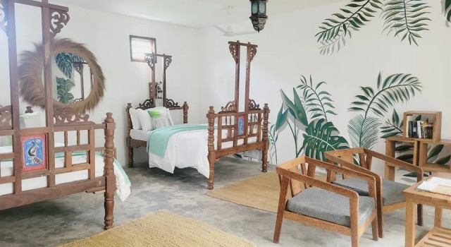 Двухместный номер Deluxe Garden Beach Bungalows