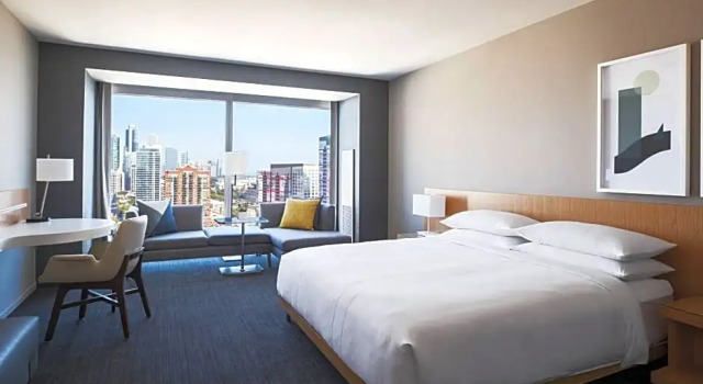 Двухместный номер Standard с красивым видом из окна Marriott Marquis Chicago