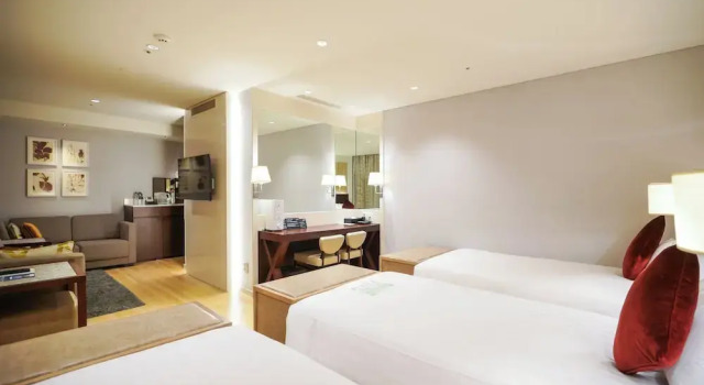 Трёхместный номер Upper Solaria Nishitetsu Hotel Seoul Myeongdong - Renovated in 2025