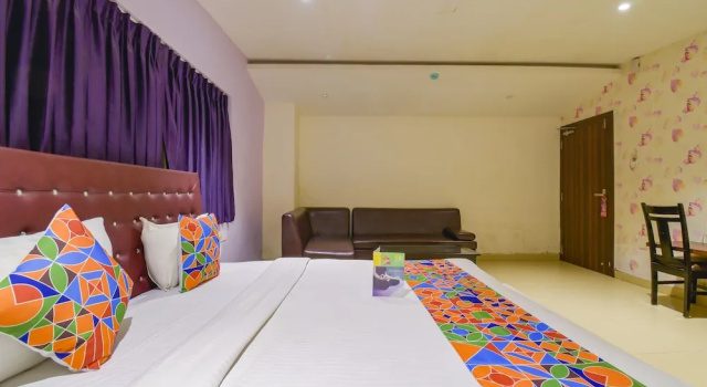 Двухместный номер Deluxe FabHotel Pentagon Next - Bhubaneswar Railway Station