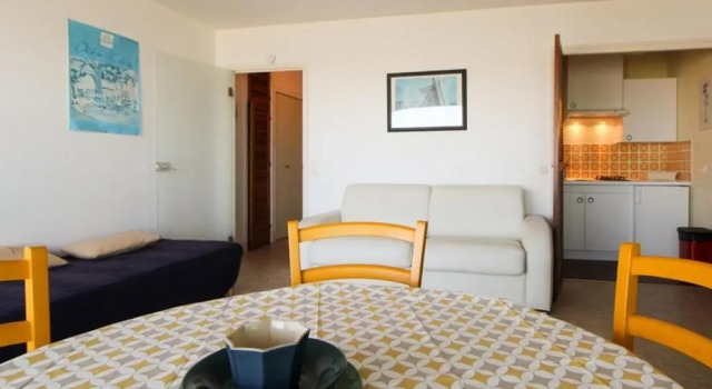 Studio Royan, 1 pièce, 3 personnes - FR-1-494-47, Забронировать Отель Руайян Côte de Beauté, рядом с Пляж Le Chay