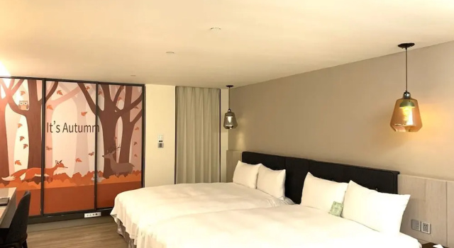 Четырёхместный номер Business Hub Hotel Kaohsiung Yawan Branch