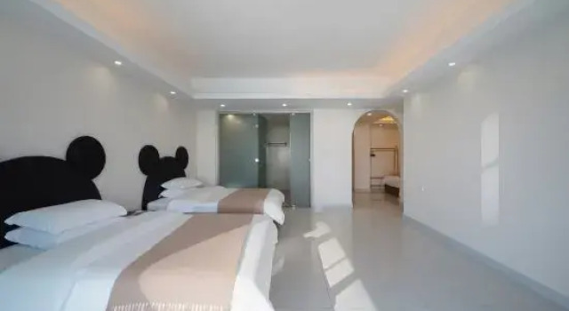 Люкс с 5 комнатами с балконом и с видом на океан Boting · Qisu Seaview Hotel Apartment (Country Garden Shili Yintan)