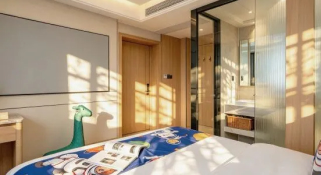 Семейный люкс с 2 комнатами Отель Yangshuo Guan Yue Hotel