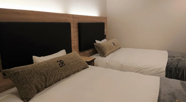 Четырёхместный номер Premium Green Rich Hotel Kurume Natural Hot Spring Arimamutsumonnoyu