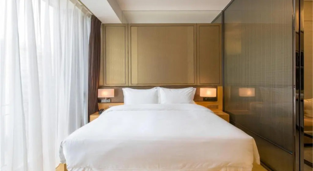 Двухместные апартаменты Business Vaperse Hotel Guangzhou Zhujiang New Town