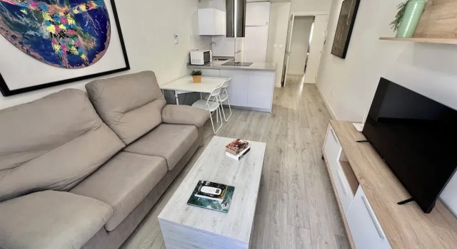 Апартаменты Comfort с 2 комнатами с балконом и с видом на город Apartamentos Rincón del Mar