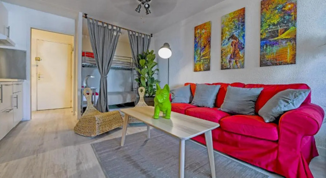 Апартаменты T2 cosy de 41m2 à 400 m de la plage, résidence avec piscine.