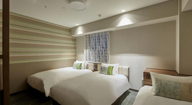 Трёхместный номер Hearton Hotel Shinsaibashi Nagahoridouri
