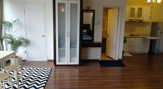Номер Premium Balkoni Hijau at Casa Mutiara KL