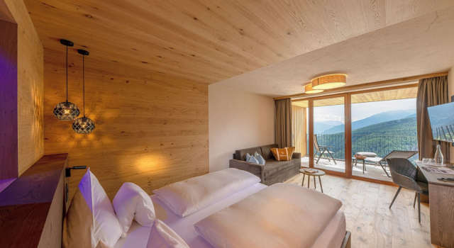 Двухместный номер Standard с балконом и с панорамным видом Tratterhof Mountain Sky Hotel