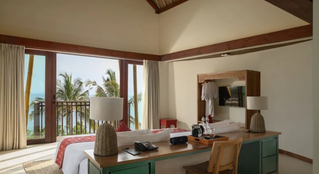 Вилла Luxury с 2 комнатами с видом на океан Kalandara Resort Lombok