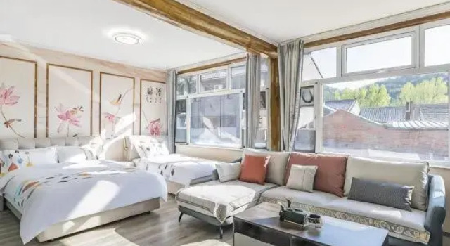 Люкс Badaling Mountain Bianyoushe Homestay
