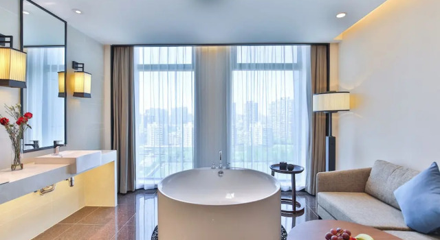 Двухместный номер Standard SSAW Boutique Hotel Qianjiang New Town