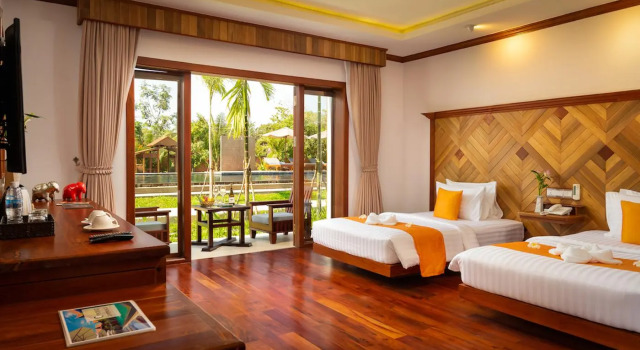Двухместный номер Deluxe Khmer House Resort