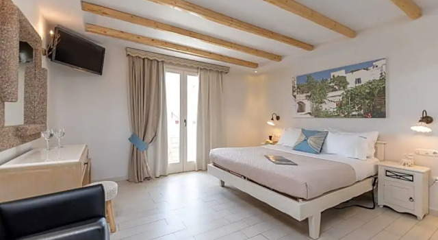Номер Standard с частичным видом на море Naxos Island Hotel
