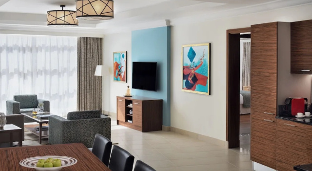 Люкс Premium с 3 комнатами Marriott Executive Apartments Al Khobar