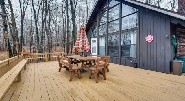 Коттедж Fire Pit + Community Perks: Gouldsboro Cabin!