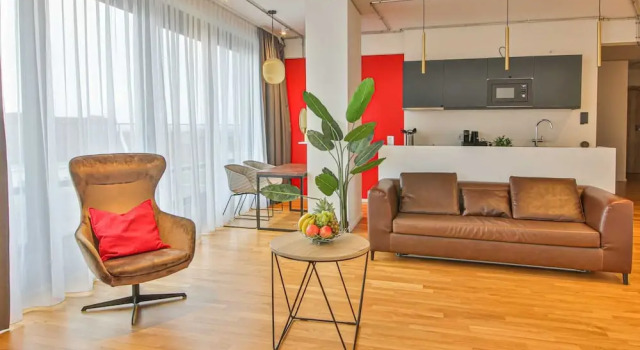 Люкс Luxury Aeronaut Serviced Apartments Neukölln-Kreuzberg powered by Pearl 1
