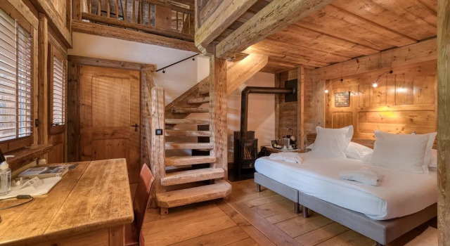 Семейный люкс с балконом Hôtel Les Servages dArmelle