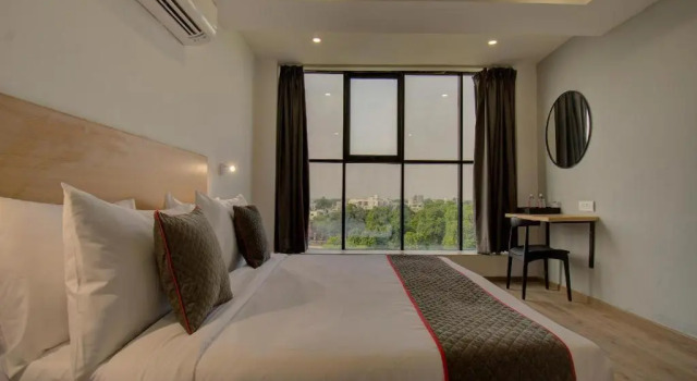 Номер Executive с красивым видом из окна Shagun Hotel
