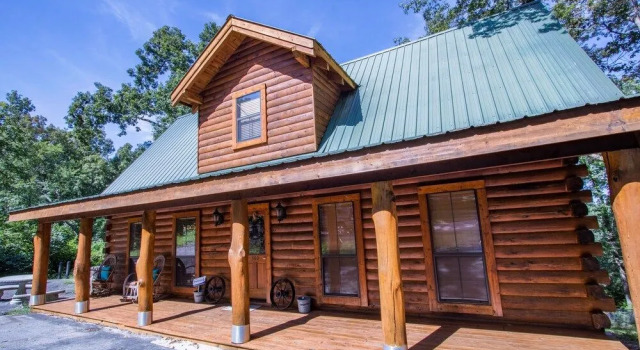 The Lazy K 3 Bedroom Cabin by RedAwning, Забронировать Дом для отпуска Отели Table Rock Lake с парковкой, Парковка