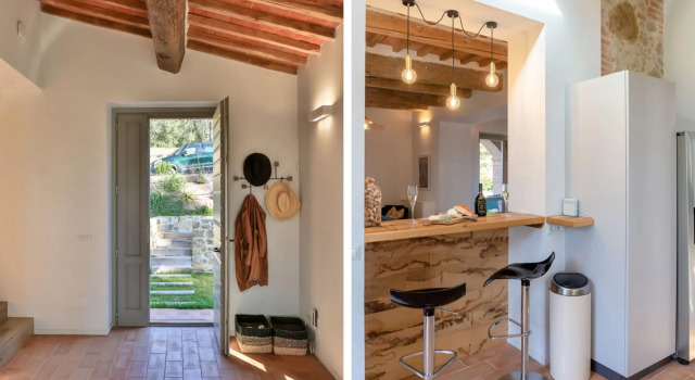 In an enchanting position, located on a hill, Podere Calcina is a recently completely renovated farm-Podere Calcina, Varaa Hotelli Monteleone d'Orvieto Umbria