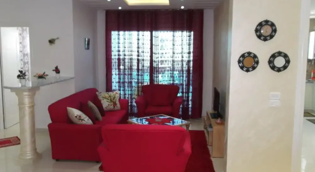 Deluxe Apartment 2 Schlafzimmer mit Balkon und mit Stadtblick Rahma