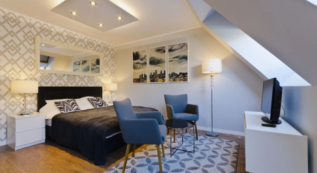 Студия Deluxe Aparthotel Apartments Wrocław
