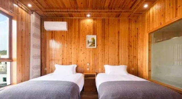 Двухместный номер Standard Wuyuan Jiangwan Qingquan Small Residence · Leisure Vacation Homestay