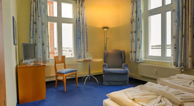 Трёхместный номер Standard Hiddenseer Hotel