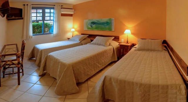 Трёхместный номер Standard Hotel Pousada da Lagoa - Casa Californiana
