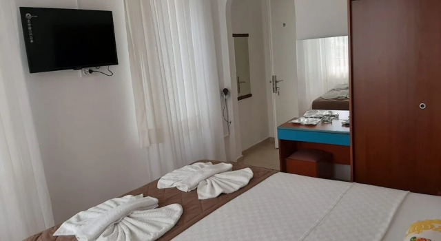 Трёхместный номер Standard с балконом и рядом с пляжем Sevo Hotel