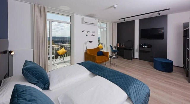 Двухместный номер Standard с балконом Schlossberg Hotel Homburg