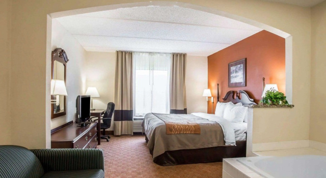 Двухместный люкс Comfort Inn & Suites Spartanburg North