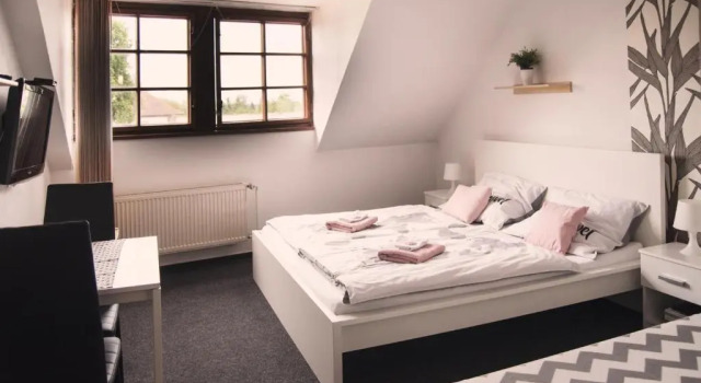Четырёхместный номер Standard с красивым видом из окна Guesthouse Zlatý Hrozen