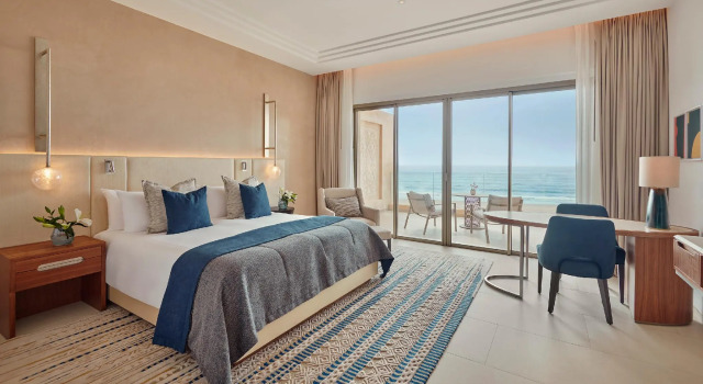 Двухместный номер Fairmont Deluxe с видом на океан Fairmont Taghazout Bay