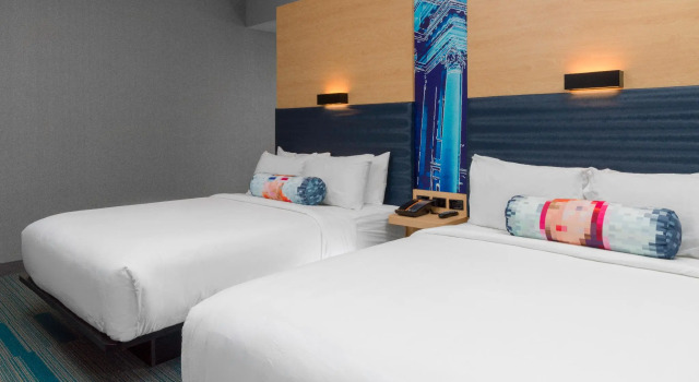 Четырёхместный номер Standard Aloft by Marriott Gainesville University Area