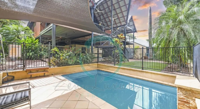 Zenlux Tropical Retreat Pool BBQ Golf Course