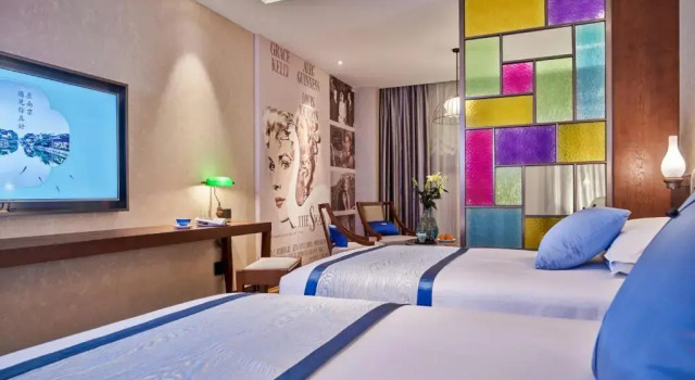 Двухместный номер Deluxe SSAW Boutique Hotel Nanjing Grand Theatre